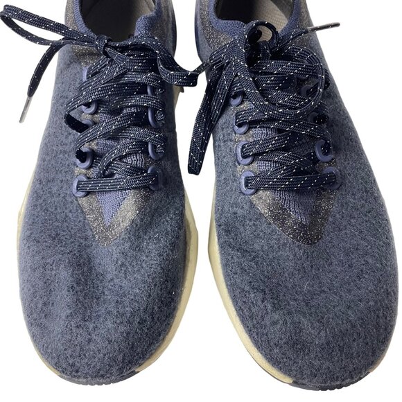 Allbirds Wool Flyer Mizzle Running Shoes Sneakers Navy Blue Sz 8.5 - Picture 6 of 10